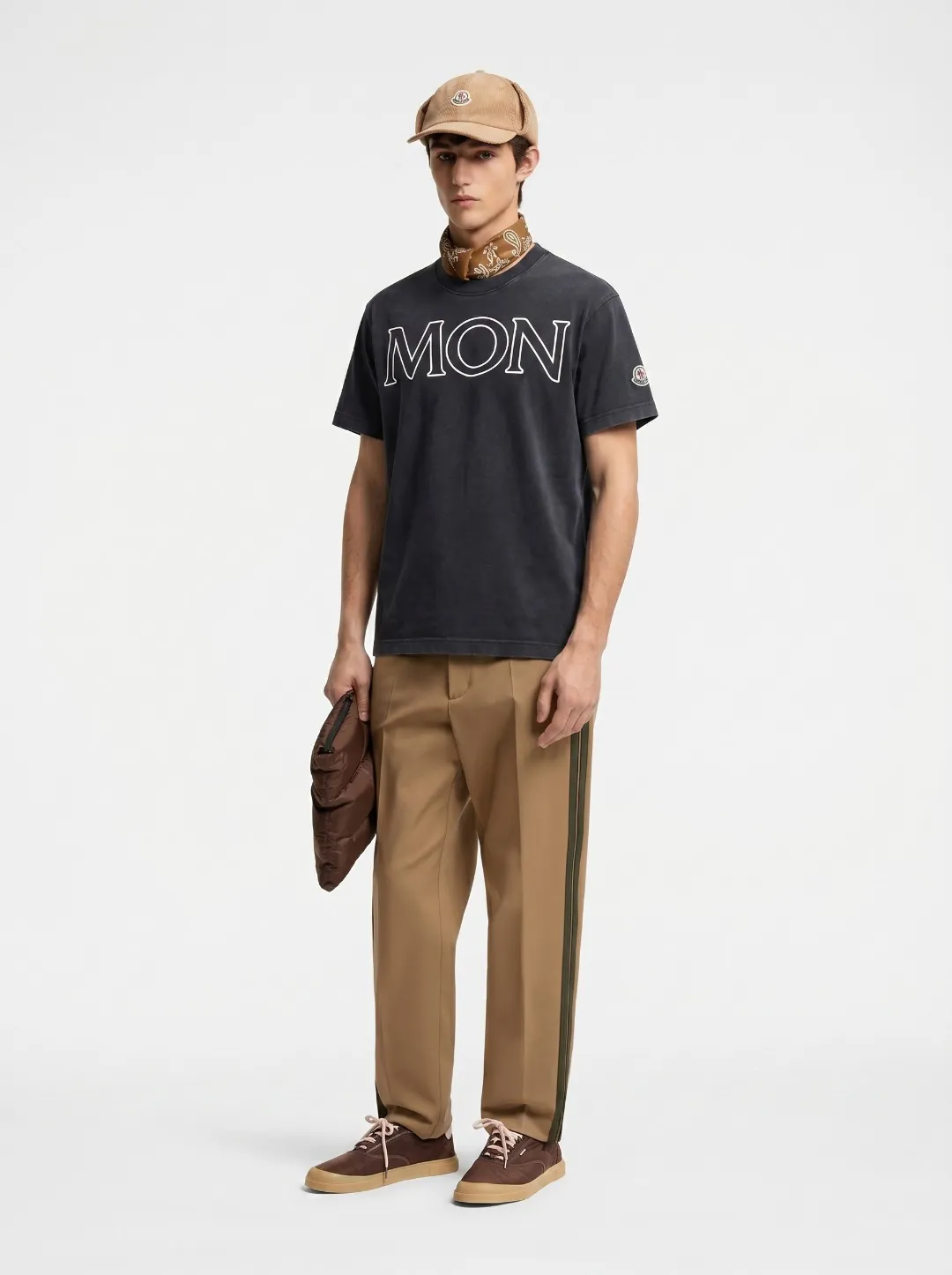 P90✨🔥 [Moncler ] 2026FW T Premium 26s 300 ： Khaki Size：S M L XL 2XL